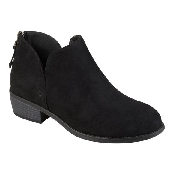 Journee Women's Livvy Side Split Ankle Booties Black Size 10 - Picture 1 of 5